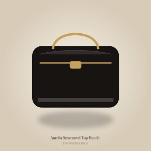 Aurelia Structured Top Handle Bag