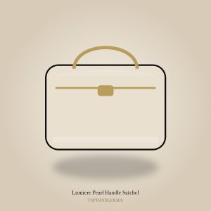 Lumiere Pearl Handle Satchel