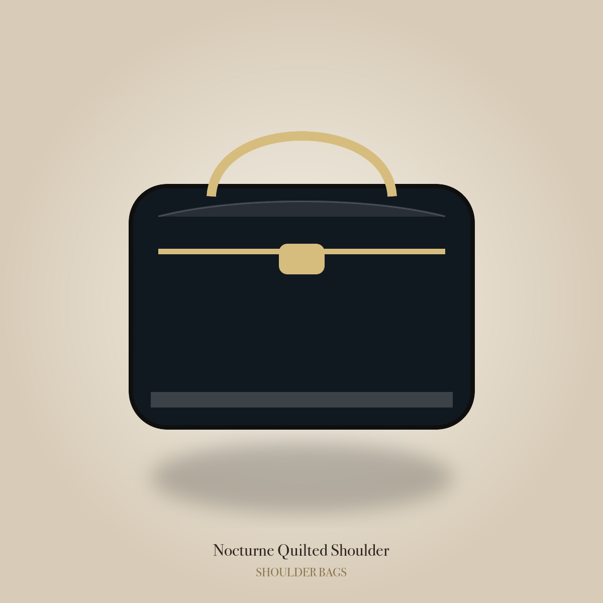 Nocturne Quilted Shoulder Bag